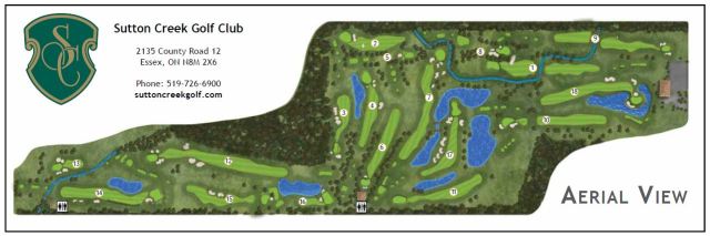 Sutton Creek Golf Club Windsor Essex Ontario Course Tour Overview